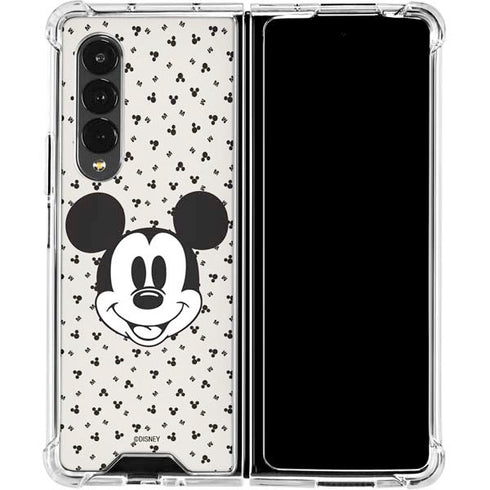 Disney Mickey Mouse Classic Galaxy Z Fold4 5G Clear Case